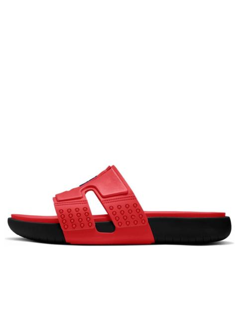 Jordan Air Jordan Hydro 8 Colorblock Casual Red Black Slippers 'Red Black' CD2803-604
