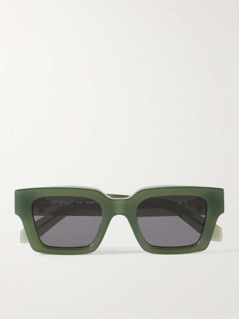 Off-White Virgil Square-Frame Acetate Sunglasses