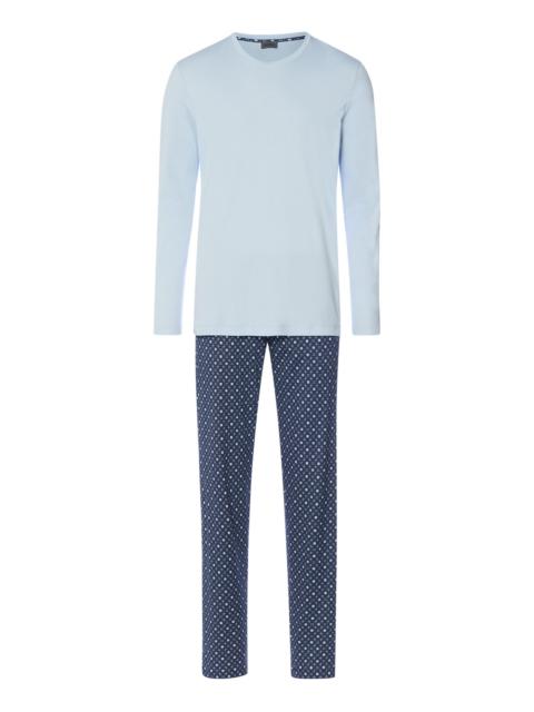 HANRO Night And Day Crew Neck Cotton Pajama Set