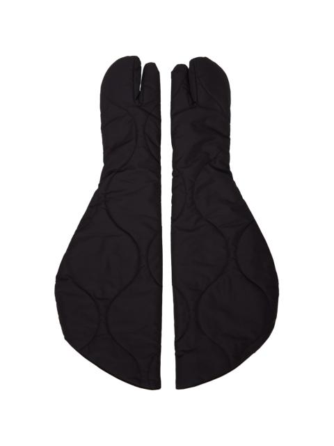 Pleats Please Issey Miyake Black Asteroid Mitts