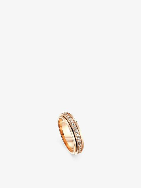 Piaget Possession 18ct rose-gold and 0.7ct diamond ring