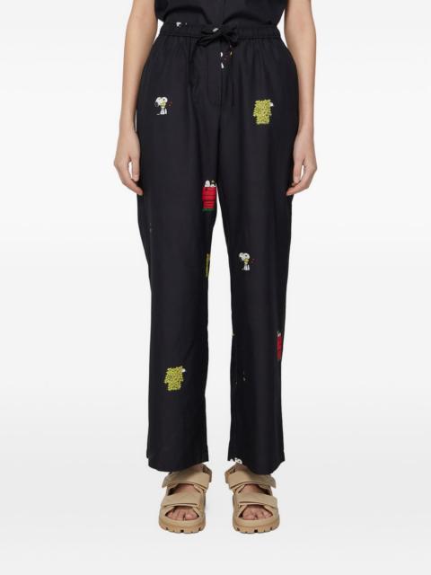 soulland drawstring-waist trousers