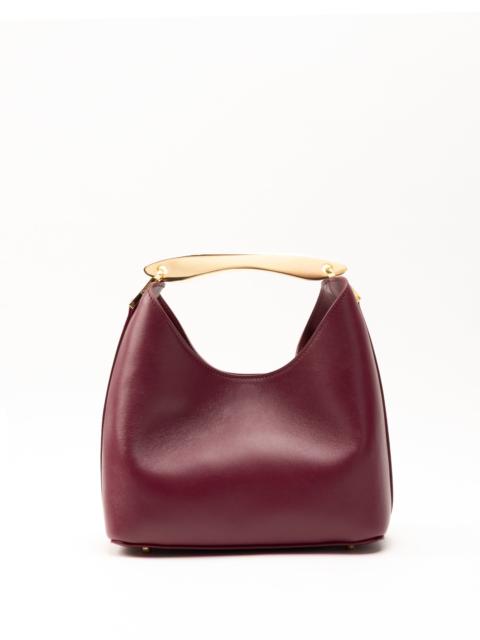 Elleme Small Boomerang Leather Cerise