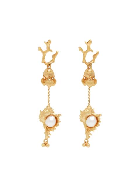 ALÉMAIS Reverie Conch Drop Earrings