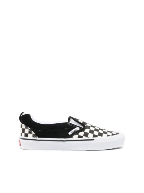 Vans Knu Slip checkboard-pattern sneakers