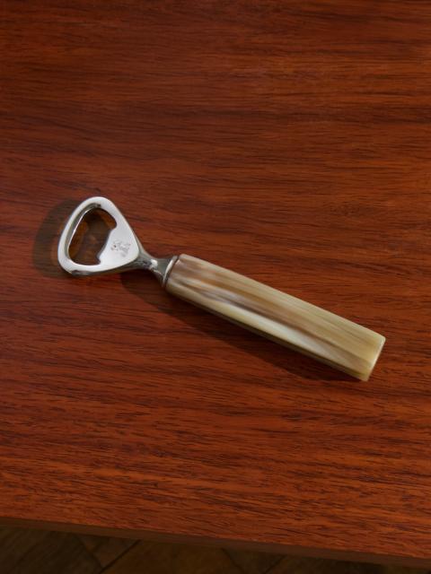 Brunello Cucinelli Horn and Stainless Steel Bottle Opener