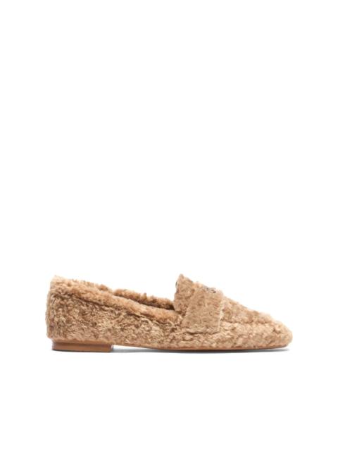 CASADEI faux-fur loafers