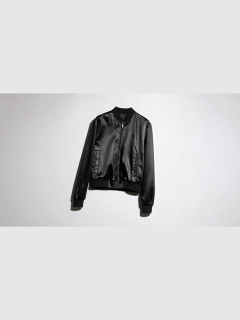 GUCCI Cotton acetate satin zip jacket
