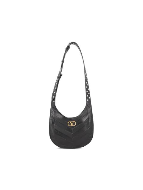 Valentino logo leather shoulder bag