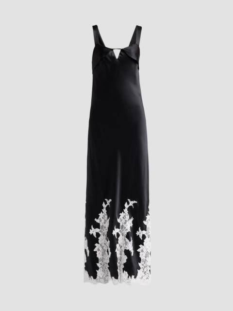 SIMKHAI Women's Lea Lace Insert Maxi Dress - Black Multi