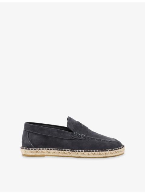 REISS Capri Suede Espadrilles