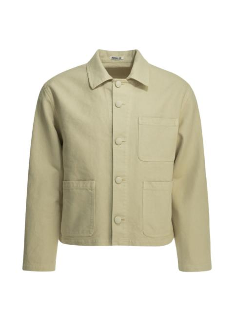 AURALEE patch-pocket coats