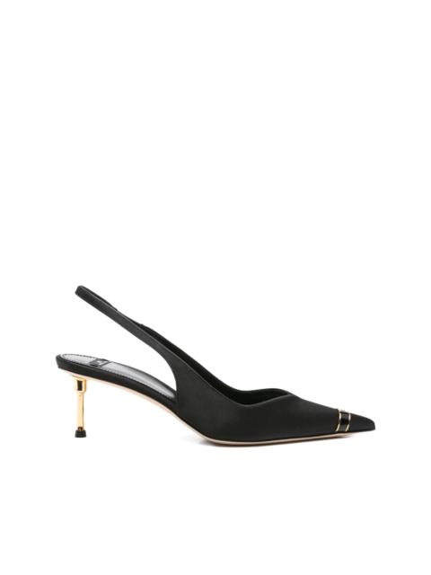 ELISABETTA FRANCHI 60mm slingback pointed-toe pumps