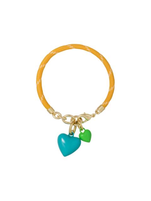 ROXANNE ASSOULIN The Happy Cord heart-charm bracelet