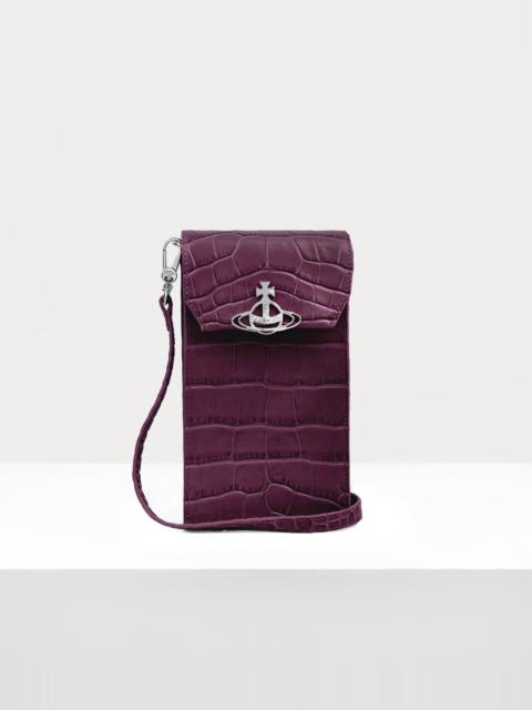 Vivienne Westwood CROCODILE PHONE BAG