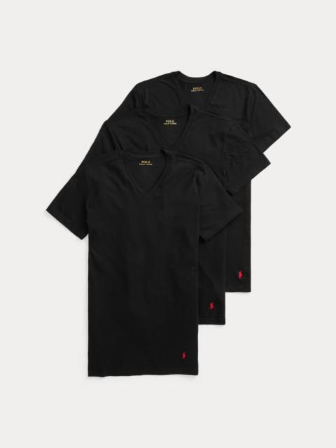 Polo Ralph Lauren Slim Fit Wicking V-Neck 3-Pack