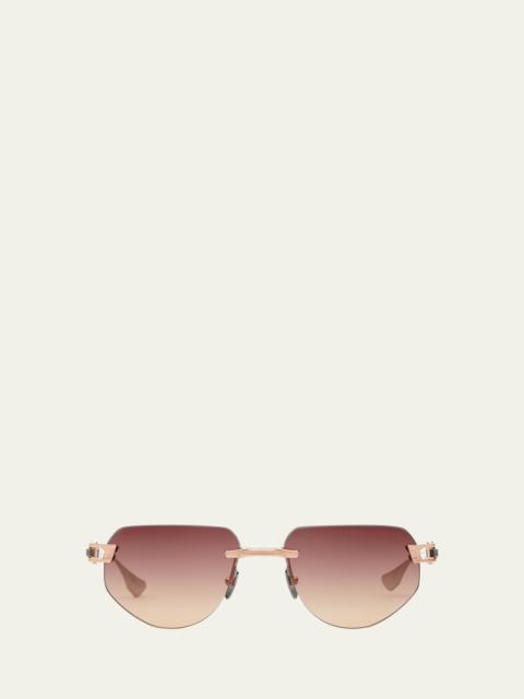 DITA Men's Grand-Imperyn Rimless Sunglasses