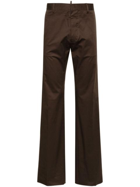 DSQUARED2 mid-rise twill chino trousers