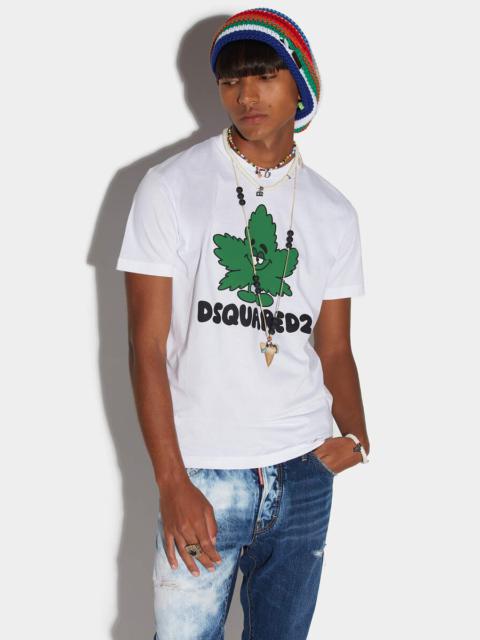 【送料&関税込】Dsquared2 bello Bello Black Printed T-shirt DSQUARED2 D2 BELLO BELLO COOL T-SHIRT | REVERSIBLE