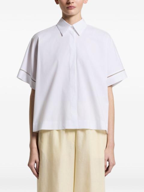 PESERICO embellished short-sleeve shirt