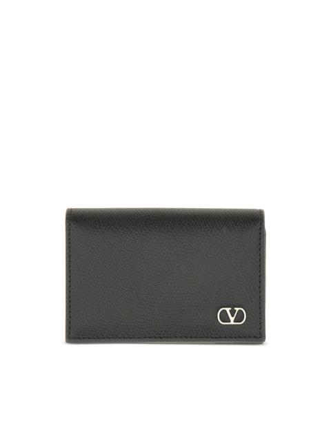 Valentino logo-appliqué cardholder