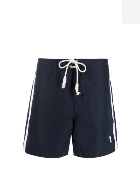 logo-embroidered swimming shorts