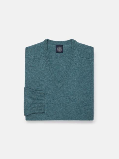 J. PRESS LOVAT LAMBSWOOL V-NECK SWEATER