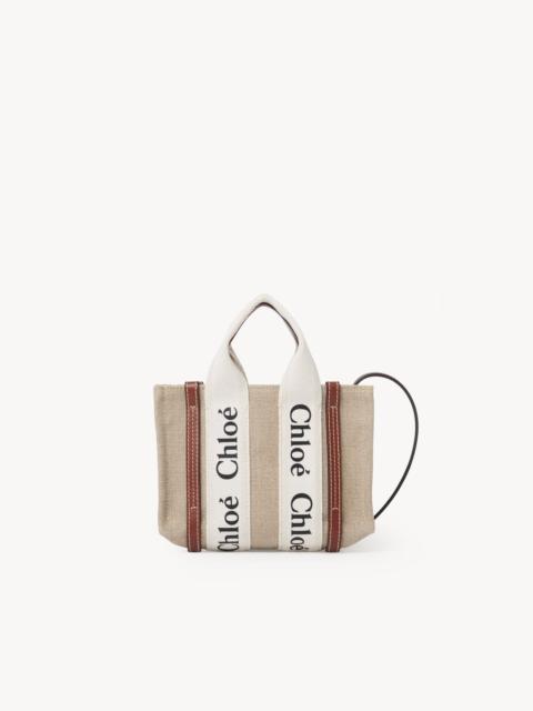 Chloé MINI WOODY TOTE BAG