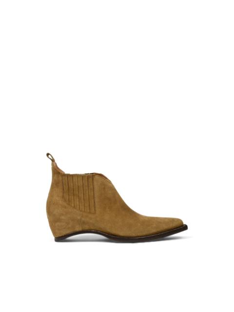 Maison Margiela heel-less chelsea boots