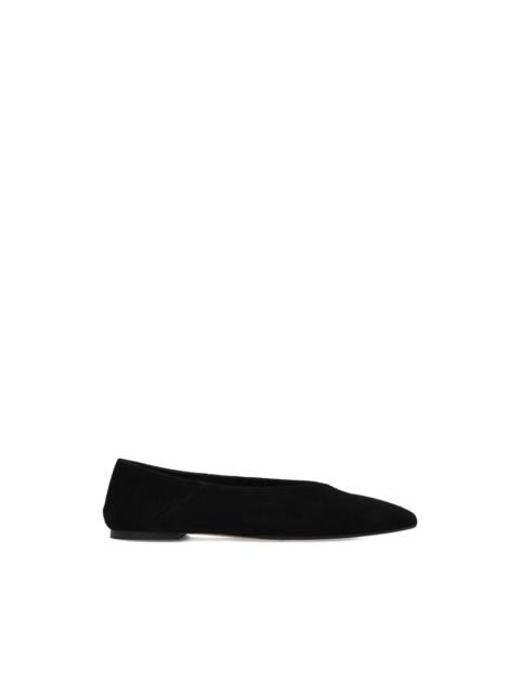Aeyde pointed toe suede shoes