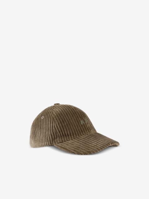 A.P.C. Charlie corduroy baseball cap