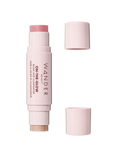 Wander Beauty Wander Beauty On-the-Glow Blush and Illuminator - Petal Pink-Nude Glow