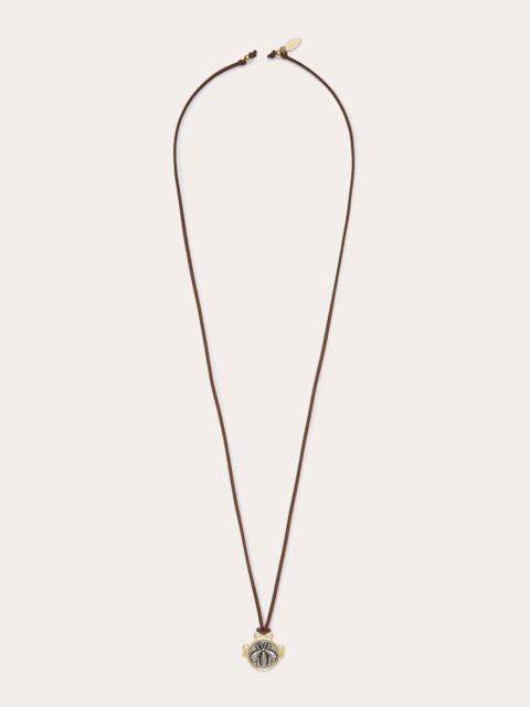 RAMY BROOK Delilah Suede Pendant Necklace