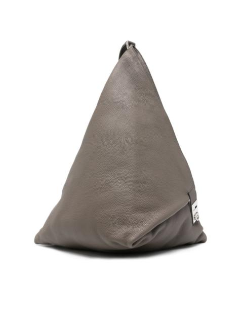 FERRAGAMO Gancini-buckle leather shoulder bag