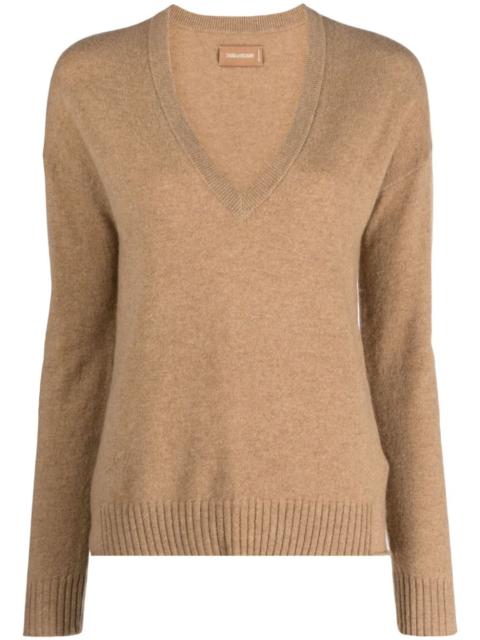 Zadig & Voltaire Vivi Patch Cashmere Sweater