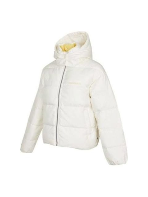Converse (WMNS) Converse Short Down Textile Jacket 'White' 10021998-A02