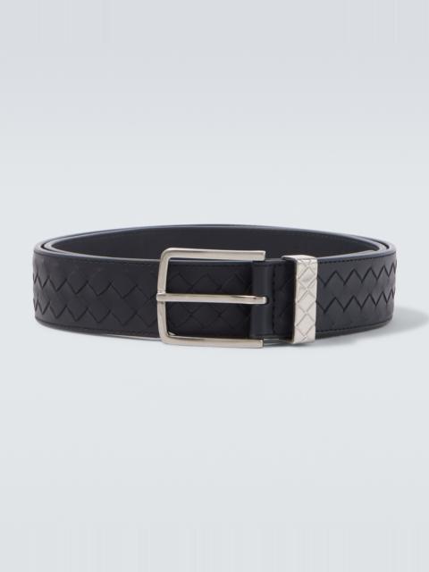 Bottega Veneta Intrecciato leather belt