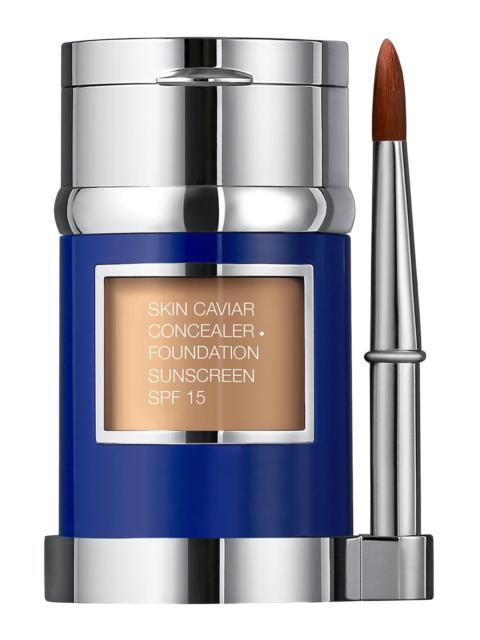 LA PRAIRIE Women's Skin Caviar Concealer Foundation Sunscreen SPF 15 - Warm Beige
