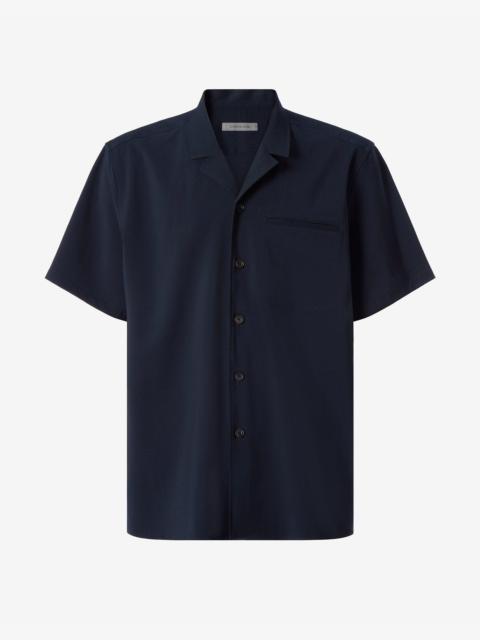CORNELIANI Navy blue shirt made from pure naturally stretch 120Ã¢ÂÂ wool