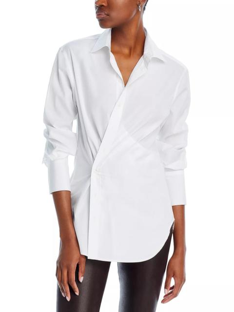 Indiana Collared Asymmetric Button Front Shirt
