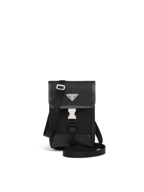 Prada logo-plaque crossbody bag