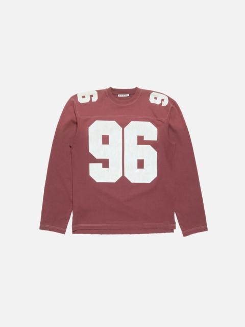 Logo jersey t-shirt - Faded red