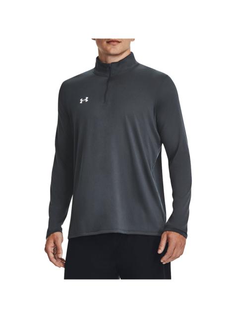Under Armour Team Tech Quarter-Zip Pullover Sweatshirt "Steel / White" 1376844 008