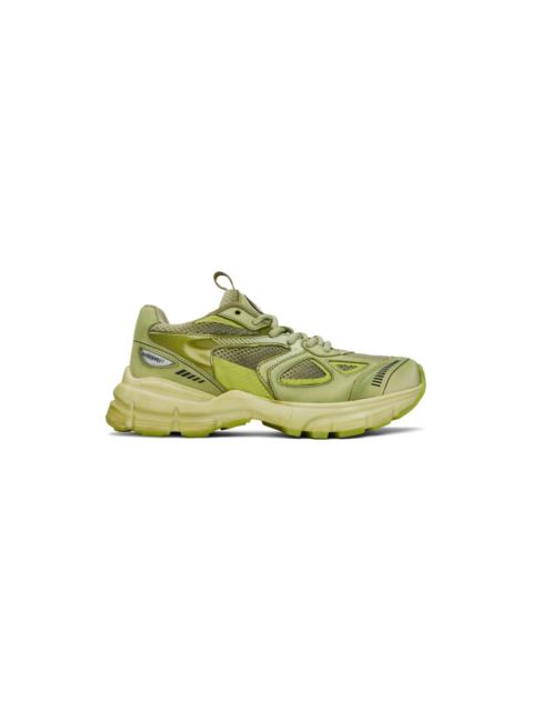 Green Marathon Dip-Dye Sneakers