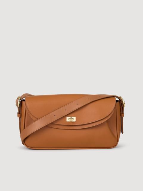 Sandro LE MAMBO PLAIN LEATHER BAG