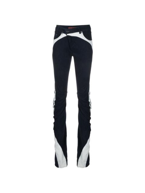OTTOLINGER long-line panelled skinny jeans