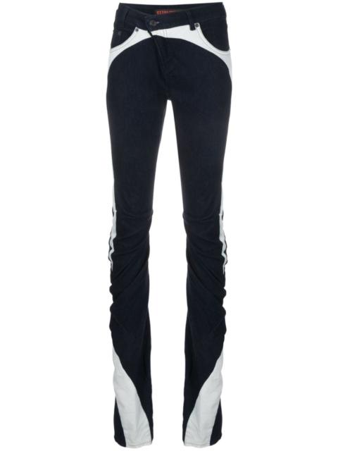OTTOLINGER long-line panelled skinny jeans