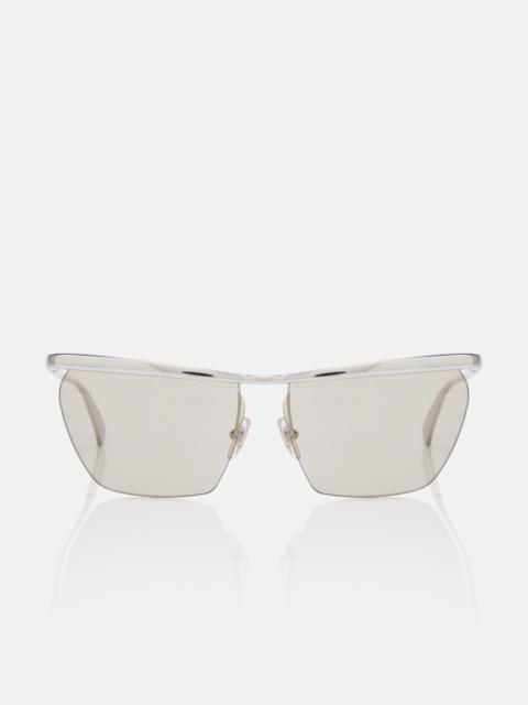 PHOEBE PHILO Mono Metal aviator sunglasses