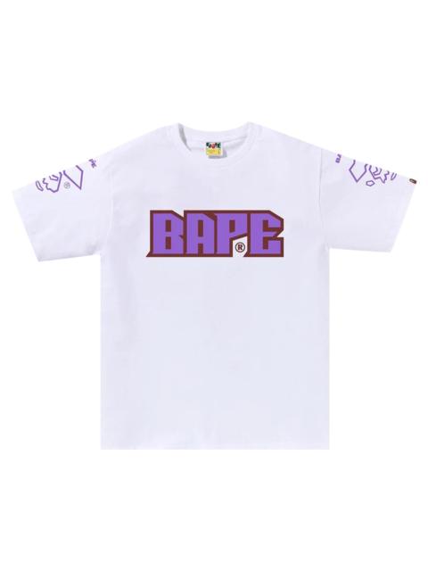 A BATHING APE® BAPE Football Tee 'White'