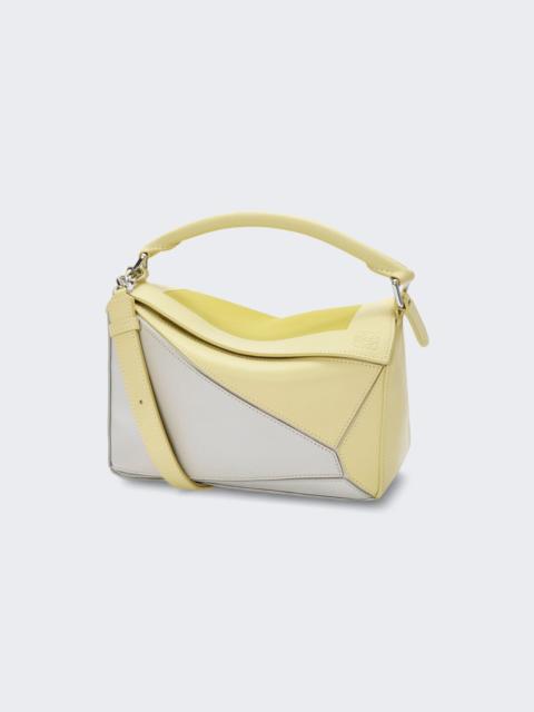 Puzzle S Square Pale Grey And Light Citrine